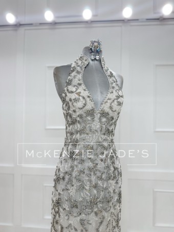 Sherri Hill Style #67089 #1 Ivory/Silver/Ab thumbnail