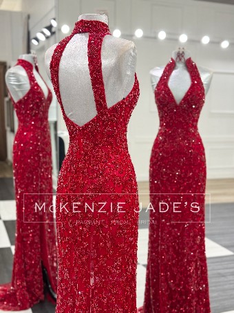 Sherri Hill Style #67089 #11 Red thumbnail