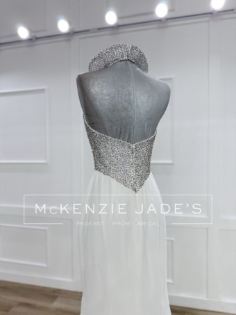 Sherri Hill Style #46328 #5 Ivory/Silver thumbnail