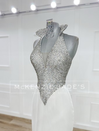 Sherri Hill Style #46328 #7 default Ivory/Silver thumbnail