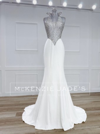 Sherri Hill Style #46328 #2 Ivory/Silver thumbnail