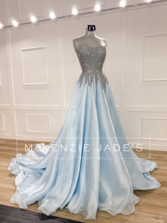 Jovani Style #S48808 #4 Light Blue thumbnail