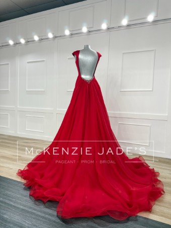 Sherri Hill Style #46320 #3 Red thumbnail