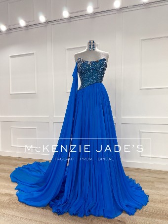 Sherri Hill Style #46321 #2 Peacock thumbnail