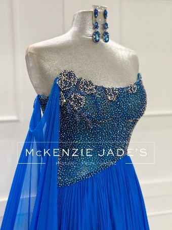 Sherri Hill Style #46321 #1 Peacock thumbnail