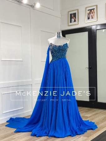 Sherri Hill Style #46321 #0 default Peacock thumbnail