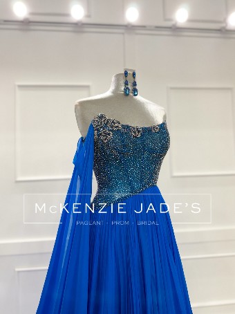 Sherri Hill Style #46321 #3 Peacock thumbnail