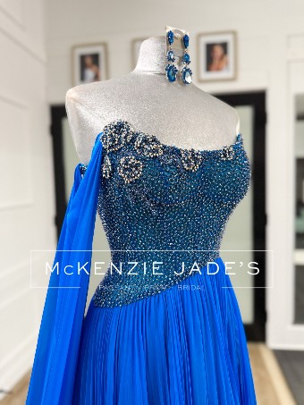 Sherri Hill Style #46321 #4 default Peacock thumbnail
