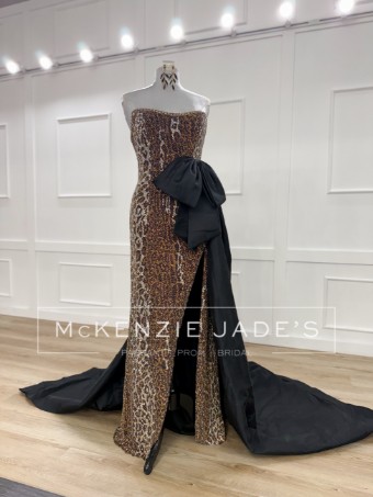 Sherri Hill Style #67157 #0 default cheetah print thumbnail