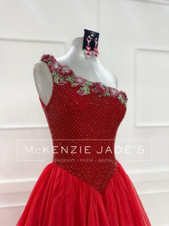 Sherri Hill Style #67179 #1 Red thumbnail