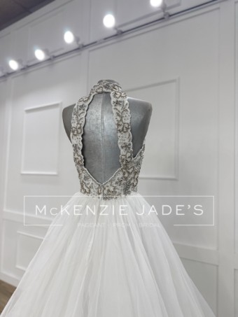 Sherri Hill Style #67183 #2 ivory/gold/ab thumbnail