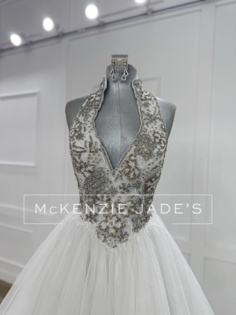 Sherri Hill Style #67183 #4 ivory/gold/ab thumbnail