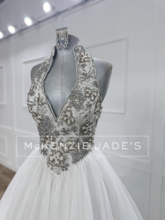 Sherri Hill Style #67183 #1 ivory/gold/ab thumbnail