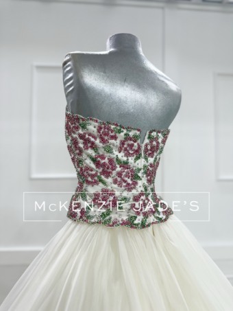 Sherri Hill Style #46466 #6 default Ivory/Pink thumbnail