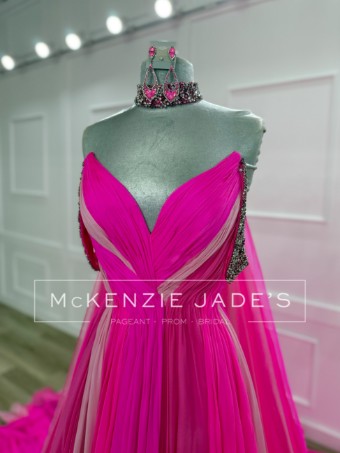 Jovani Style #S48803 #6 Pink Multi thumbnail