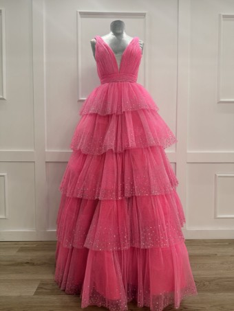 Ashley Lauren Sale Style #11672 #0 default Hot Pink thumbnail