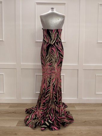 Portia and Scarlett Sale Style #PS22538 #1 default Black/Pink/Gold thumbnail