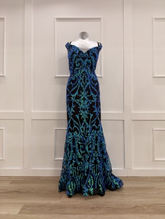 Sydney's Closet Sale Style #TE2105 #2 Peacock thumbnail