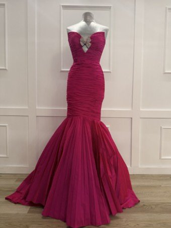 Tarik Ediz Sale Style #53108 #0 default Fuchsia thumbnail