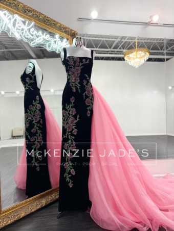 Sherri Hill Style #30692 #0 default Black/Pink thumbnail