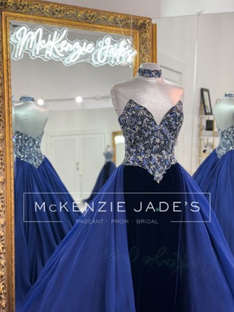 Sherri Hill Style #30812 #1 Navy thumbnail