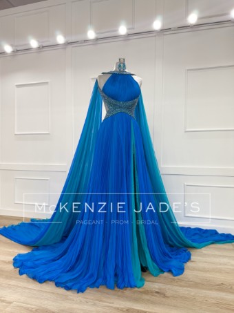 Sherri Hill Style #34880 #0 default Turquoise/Peacock thumbnail