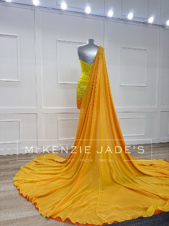 Sherri Hill Style #46463 #2 Yellow/Orange thumbnail
