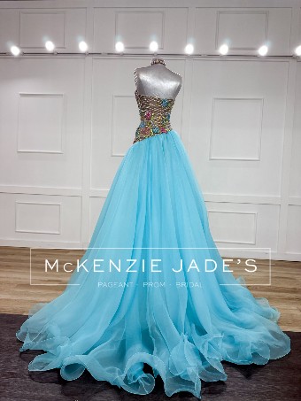 Sherri Hill Style #46465 #2 Aqua thumbnail