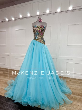 Sherri Hill Style #46465 #0 default Aqua thumbnail