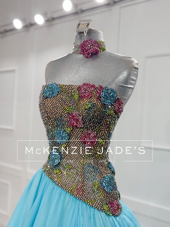 Sherri Hill Style #46465 #5 default Aqua thumbnail