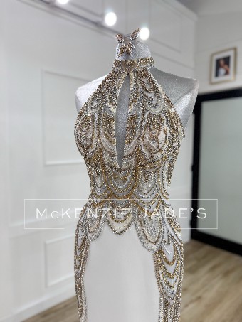 Jovani Style #35080 #1 Off White/Gold thumbnail
