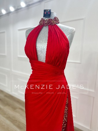Jovani Style #35101 #5 default Orange Red thumbnail
