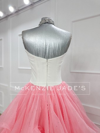 Sherri Hill Style #46462 #3 White/Blush thumbnail