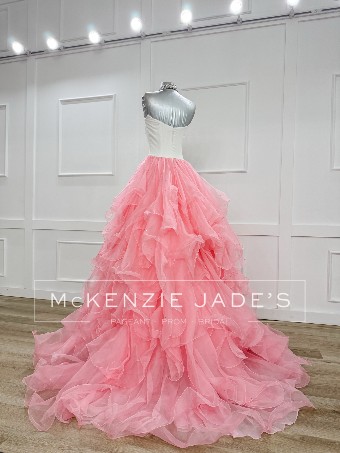 Sherri Hill Style #46462 #2 White/Blush thumbnail