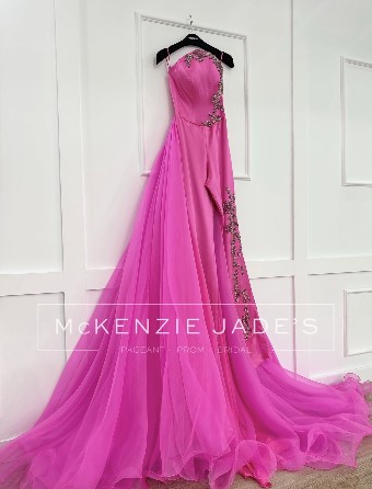 Sherri Hill Style #46511 #3 Hot Pink thumbnail
