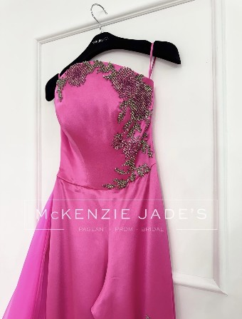 Sherri Hill Style #46511 #1 Hot Pink thumbnail