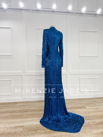 Sherri Hill Style #45583 #2 Peacock thumbnail