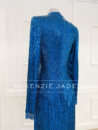 Sherri Hill Style #45583 #3 Peacock thumbnail