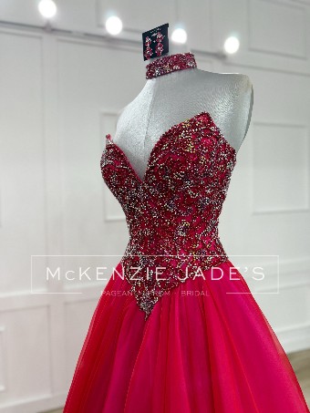 Sherri Hill Style #46012 #6 default Red/Fuchsia thumbnail