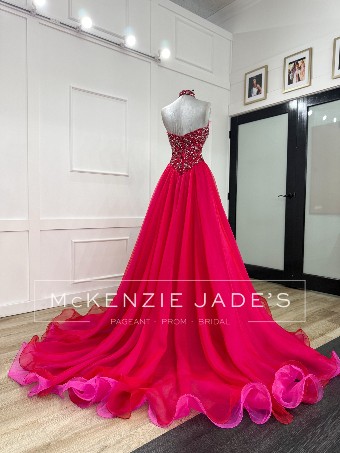 Sherri Hill Style #46012 #3 Red/Fuchsia thumbnail