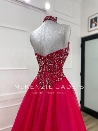 Sherri Hill Style #46012 #5 Red/Fuchsia thumbnail