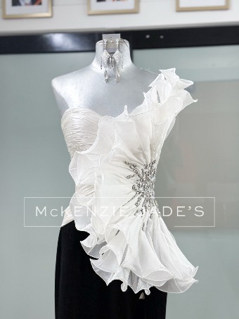 Jovani Style #S503879 #1 Off White/Black thumbnail