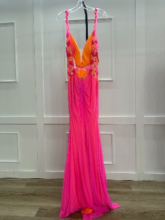 Johnathan Kayne Sale Style #3120 #3 Neon Pink/Orange thumbnail