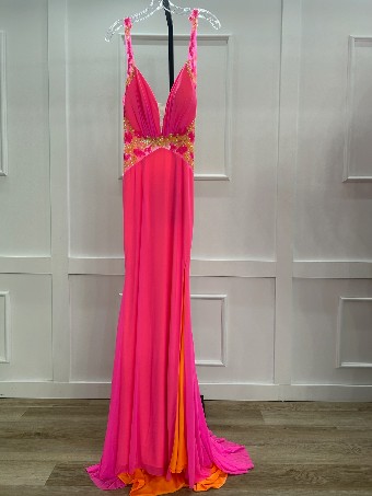 Johnathan Kayne Sale Style #3120 #2 Neon Pink/Orange thumbnail