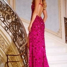 Jovani Sale Style #44440 #0 default Fuchsia thumbnail