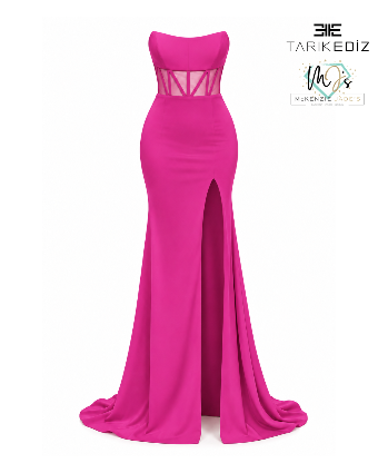 Tarik Ediz Sale Style #54094 #0 default Begonia Pink thumbnail