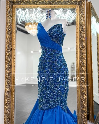 Ashley Lauren Sale Style #C1007 #1 Peacock thumbnail