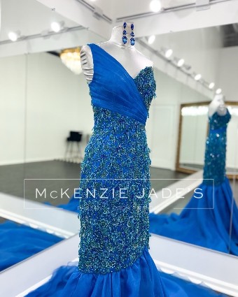 Ashley Lauren Sale Style #C1007 #2 Peacock thumbnail