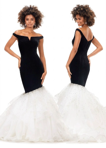 Ashley Lauren Sale Style #11312 #0 default Black/Ivory thumbnail