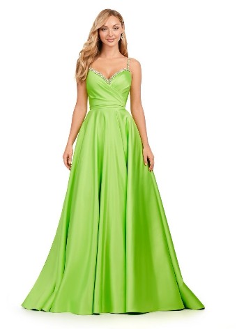 Ashley Lauren Sale Style #11267 #0 default Neon Green thumbnail